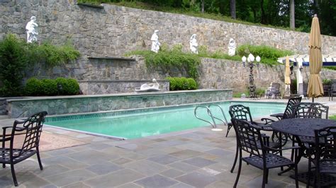 chanel poo wall|inverted channel in pool wall.